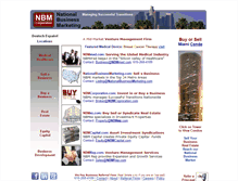 Tablet Screenshot of nationalbusinessmarketing.com